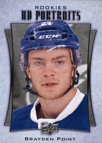 #P-79 Brayden Point - Tampa Bay Lightning - 2016-17 Upper Deck - UD Portraits Hockey
