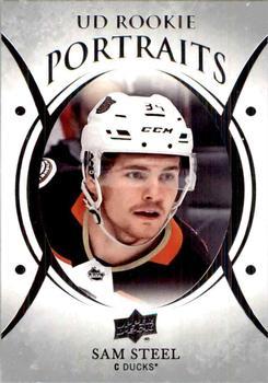 #P-79 Sam Steel - Anaheim Ducks - 2018-19 Upper Deck - UD Portraits Hockey