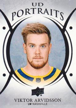 #P-7 Viktor Arvidsson - Nashville Predators - 2018-19 Upper Deck - UD Portraits Hockey