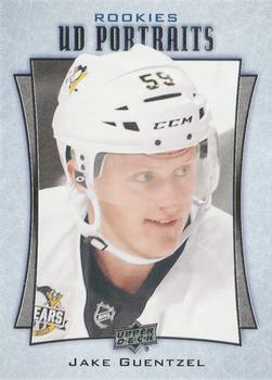 #P-80 Jake Guentzel - Pittsburgh Penguins - 2016-17 Upper Deck - UD Portraits Hockey