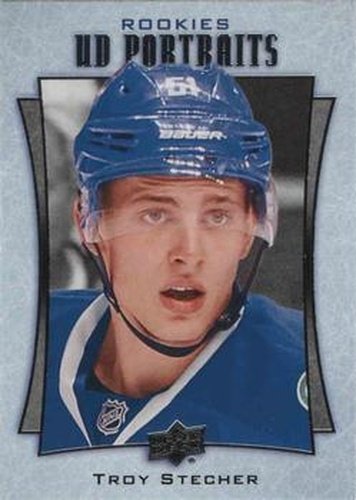 #P-85 Troy Stecher - Vancouver Canucks - 2016-17 Upper Deck - UD Portraits Hockey