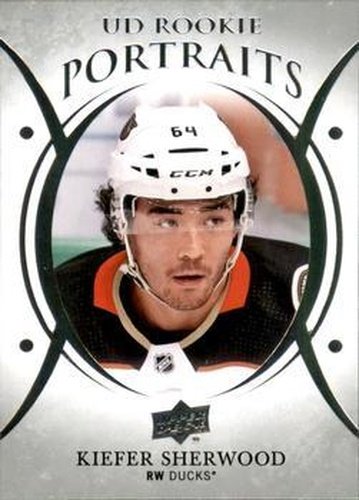 #P-86 Kiefer Sherwood - Anaheim Ducks - 2018-19 Upper Deck - UD Portraits Hockey