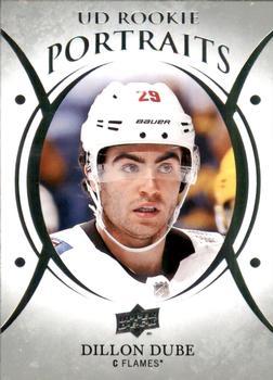 #P-89 Dillon Dube - Calgary Flames - 2018-19 Upper Deck - UD Portraits Hockey