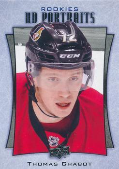 #P-93 Thomas Chabot - Ottawa Senators - 2016-17 Upper Deck - UD Portraits Hockey