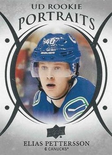 #P-99 Elias Pettersson - Vancouver Canucks - 2018-19 Upper Deck - UD Portraits Hockey