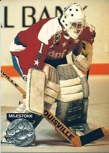 #PC16 Mike Liut - Washington Capitals - 1991-92 Pro Set Platinum - Collectibles Hockey