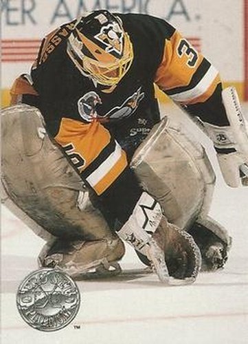 #PC3 Tom Barrasso - Pittsburgh Penguins - 1991-92 Pro Set Platinum - Collectibles Hockey