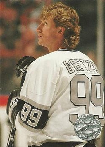 #PC4 Wayne Gretzky - Los Angeles Kings - 1991-92 Pro Set Platinum - Collectibles Hockey