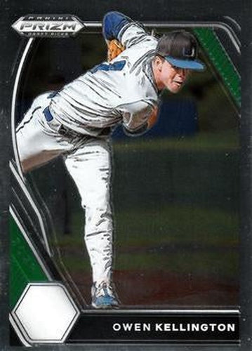 #PDP102 Owen Kellington - U-32 High School - 2021 Panini Prizm Draft Picks - Pink Velocity Prizm Baseball