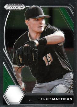 #PDP104 Tyler Mattison - Bryant Bulldogs - 2021 Panini Prizm Draft Picks Baseball