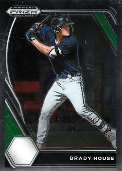 #PDP11 Brady House - Winder-Barrow High School - 2021 Panini Prizm Draft Picks - Pink Velocity Prizm Baseball