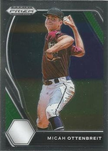 #PDP114 Micah Ottenbreit - Trenton High School Trojans - 2021 Panini Prizm Draft Picks - Pink Velocity Prizm Baseball