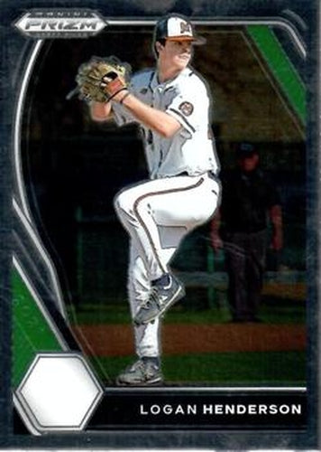 #PDP116 Logan Henderson - McLennan Community College Highlanders - 2021 Panini Prizm Draft Picks Baseball