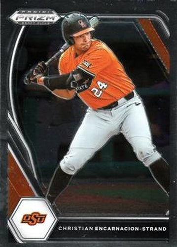 #PDP128 Christian Encarnacion-Strand - Oklahoma State Cowboys - 2021 Panini Prizm Draft Picks Baseball