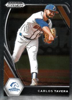 #PDP137 Carlos Tavera - UTA Mavericks - 2021 Panini Prizm Draft Picks - Pink Velocity Prizm Baseball
