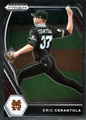 #PDP139 Eric Cerantola - Mississippi State Bulldogs - 2021 Panini Prizm Draft Picks Baseball