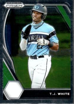#PDP143 T.J. White - Paul M. Dorman High School - 2021 Panini Prizm Draft Picks - Pink Velocity Prizm Baseball