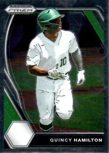 #PDP148 Quincy Hamilton - Wright State Raiders - 2021 Panini Prizm Draft Picks Baseball
