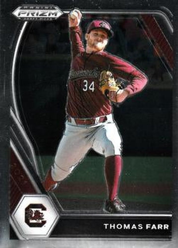 #PDP150 Thomas Farr - South Carolina Gamecocks - 2021 Panini Prizm Draft Picks Baseball