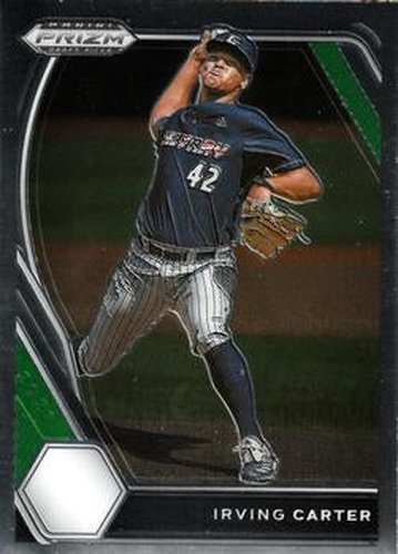 #PDP152 Irving Carter - Calvary Christian Academy FL Eagles - 2021 Panini Prizm Draft Picks - Pink Velocity Prizm Baseball