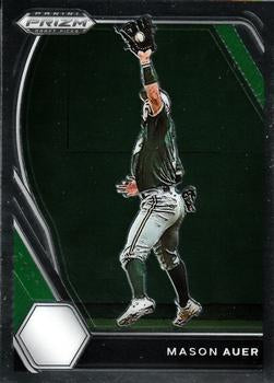 #PDP161 Mason Auer - San Jacinto-North Gators - 2021 Panini Prizm Draft Picks - Pink Velocity Prizm Baseball