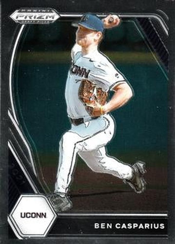 #PDP162 Ben Casparius - Connecticut Huskies - 2021 Panini Prizm Draft Picks Baseball