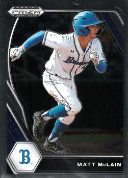 #PDP17 Matt McLain - UCLA Bruins - 2021 Panini Prizm Draft Picks - Pink Velocity Prizm Baseball