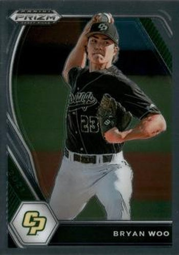#PDP174 Bryan Woo - Cal Poly Mustangs - 2021 Panini Prizm Draft Picks Baseball