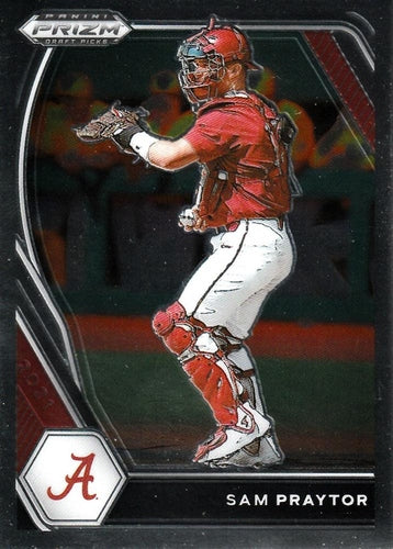 #PDP179 Sam Praytor - Alabama Crimson Tide - 2021 Panini Prizm Draft Picks Baseball