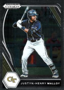 #PDP187 Justyn-Henry Malloy - Georgia Tech Yellow Jackets - 2021 Panini Prizm Draft Picks Baseball