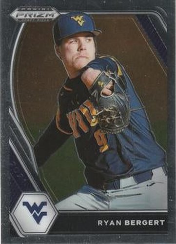 #PDP190 Ryan Bergert - West Virginia Mountaineers - 2021 Panini Prizm Draft Picks Baseball