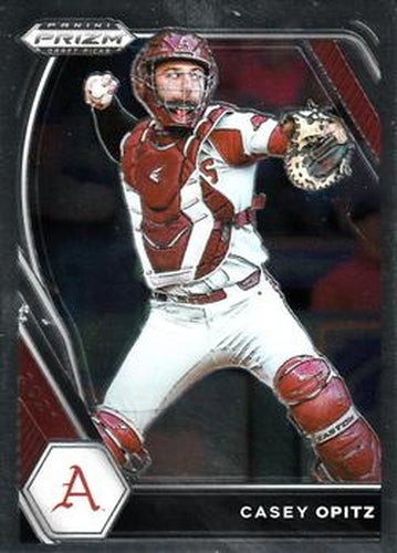 #PDP200 Casey Opitz - Arkansas Razorbacks - 2021 Panini Prizm Draft Picks Baseball