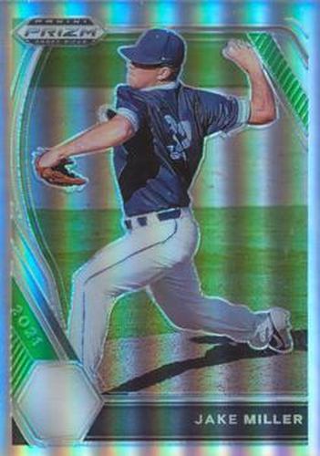 #PDP203 Jake Miller - San Diego Toreros - 2021 Panini Prizm Draft Picks - Pink Velocity Prizm Baseball