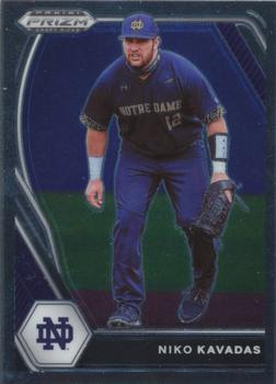 #PDP204 Niko Kavadas - Notre Dame Fighting Irish - 2021 Panini Prizm Draft Picks Baseball