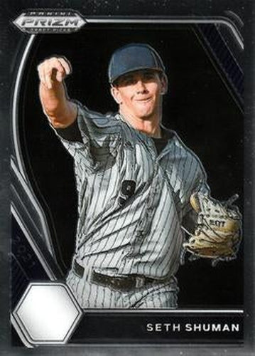 #PDP208 Seth Shuman - Georgia Southern Eagles - 2021 Panini Prizm Draft Picks Baseball