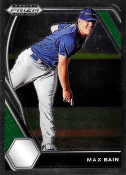 #PDP210 Max Bain - Northwood Timberwolves - 2021 Panini Prizm Draft Picks - Pink Velocity Prizm Baseball