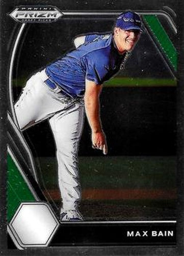 #PDP210 Max Bain - Northwood Timberwolves - 2021 Panini Prizm Draft Picks Baseball