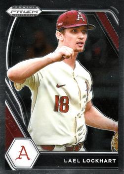 #PDP213 Lael Lockhart - Arkansas Razorbacks - 2021 Panini Prizm Draft Picks - Pink Velocity Prizm Baseball