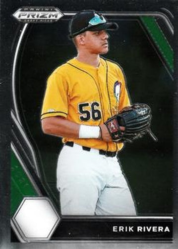 #PDP215 Erik Rivera - Puerto Rico Baseball Academy - 2021 Panini Prizm Draft Picks - Pink Velocity Prizm Baseball