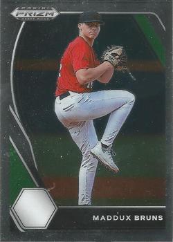 #PDP29 Maddux Bruns - UMS-Wright Preparatory School - 2021 Panini Prizm Draft Picks - Pink Velocity Prizm Baseball