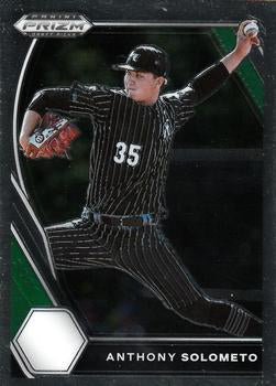 #PDP37 Anthony Solometo - Bishop Eustace NJ Crusaders - 2021 Panini Prizm Draft Picks Baseball