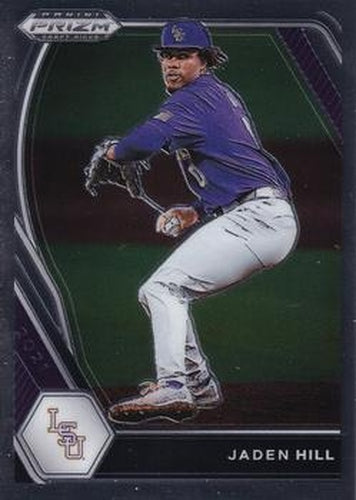 #PDP44 Jaden Hill - LSU Tigers - 2021 Panini Prizm Draft Picks Baseball