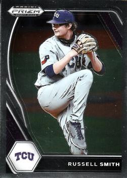#PDP51 Russell Smith - TCU Horned Frogs - 2021 Panini Prizm Draft Picks - Pink Velocity Prizm Baseball