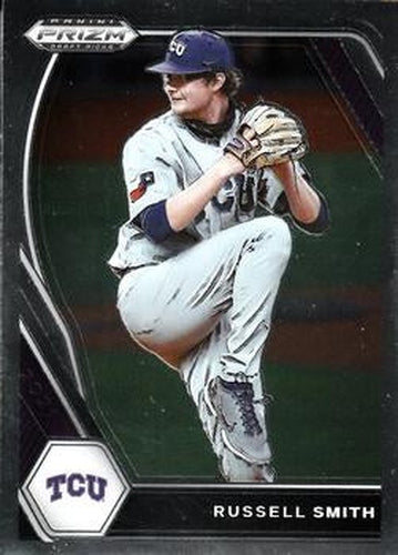 #PDP51 Russell Smith - TCU Horned Frogs - 2021 Panini Prizm Draft Picks Baseball