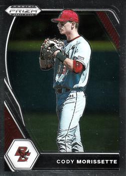 #PDP52 Cody Morissette - Boston College Eagles - 2021 Panini Prizm Draft Picks - Pink Velocity Prizm Baseball