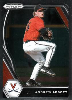 #PDP53 Andrew Abbott - Virginia Cavaliers - 2021 Panini Prizm Draft Picks Baseball