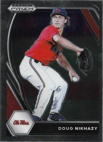 #PDP58 Doug Nikhazy - Ole Miss Rebels - 2021 Panini Prizm Draft Picks Baseball
