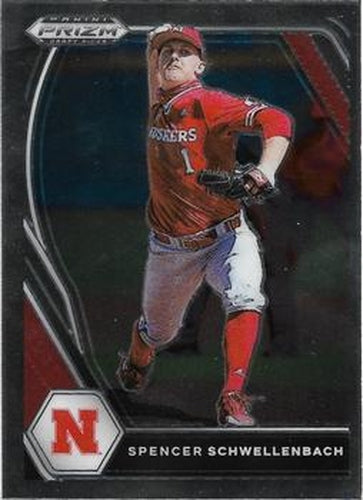 #PDP59 Spencer Schwellenbach - Nebraska Cornhuskers - 2021 Panini Prizm Draft Picks Baseball