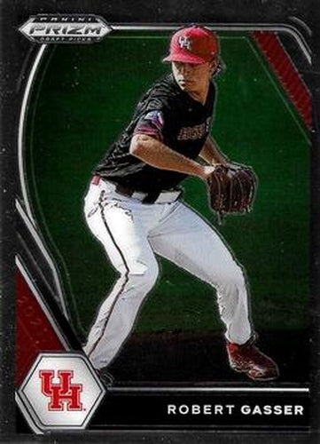#PDP71 Robert Gasser - Houston Cougars - 2021 Panini Prizm Draft Picks Baseball
