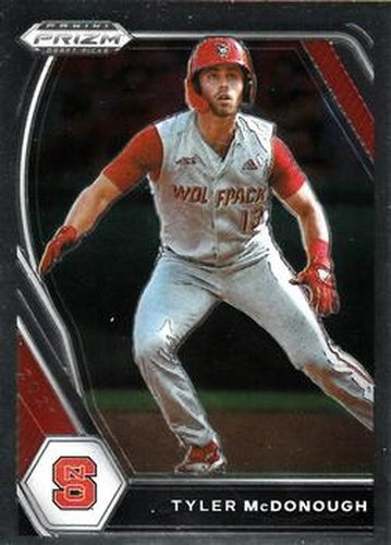 #PDP75 Tyler McDonough - NC State Wolfpack - 2021 Panini Prizm Draft Picks Baseball
